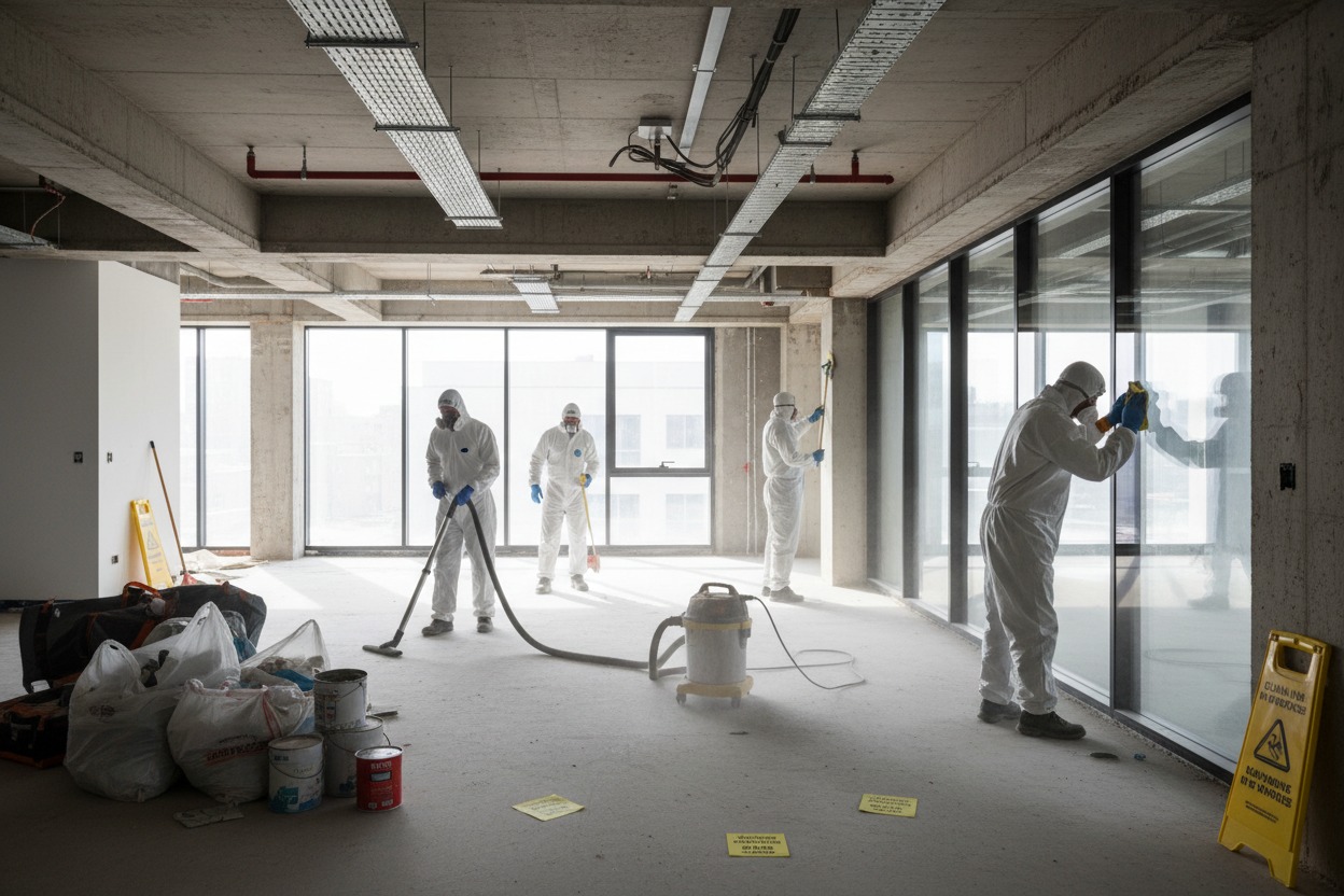 nettoyage fin de chantier